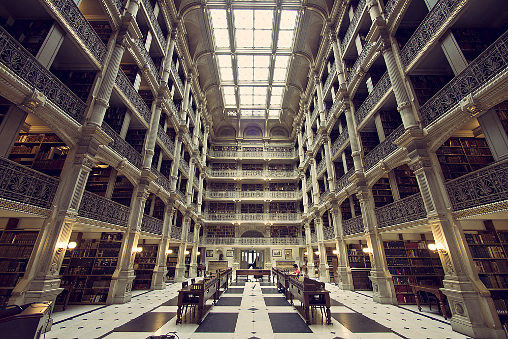 Stacks of the George Peabody Library